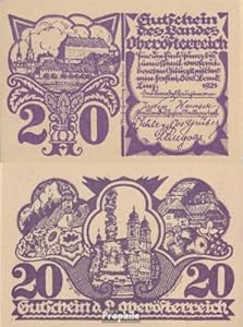 Prophila Collection Österreich 20 Heller 1921 Banknote