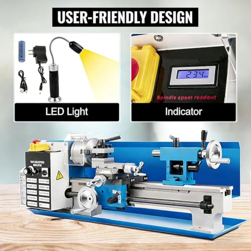 Furvveerr 7x14 Mini Metal Lathe