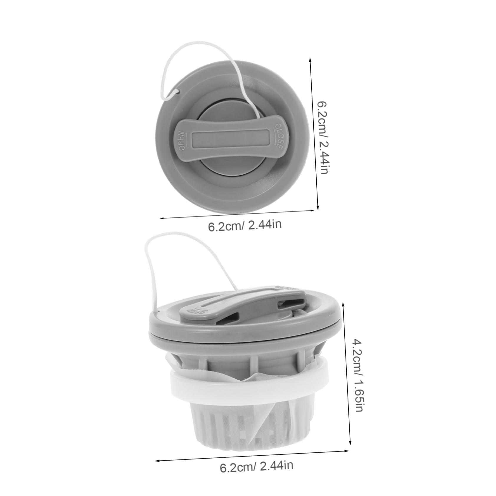 INOOMP Kayak Gonfiabile Bocca Gonfiabile Board Accessori della Valvola Accessori per Barche Gommone Marino Adattatore per Kayak Kayak di Scarico Accessorio di