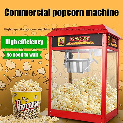 WYFX Kommerzielle Popcornmaschine, fettarme Heißluftautomatische Popcornmaschine/kein Öl für Partykino Gastronomisch… – Bild 3