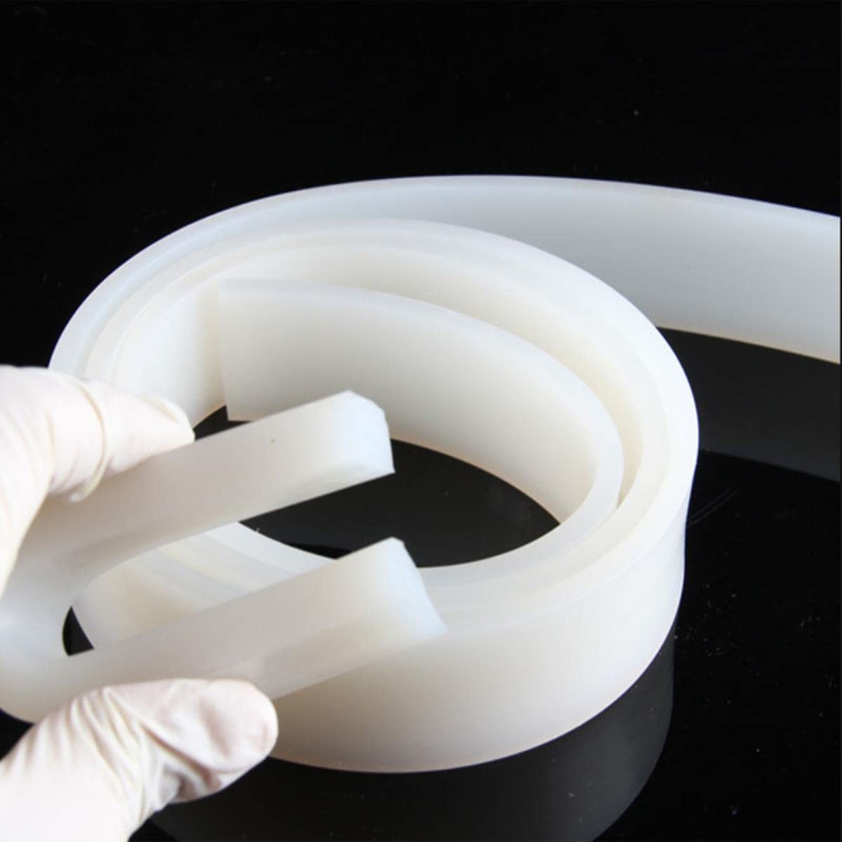 Lot De 10 Joints Toriques Silicone VMQ Blanc - Diamètre 12 à 150 Mm, Épaisseur 5 Mm - Joint Étanchéité Haute Température -60°C à +250°C