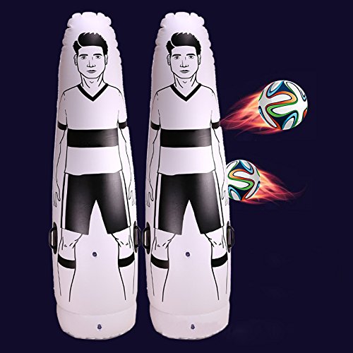 100 pcs 1.75 m Adulte Enfant Gonflable de Ballon de Football d'entraînement Gobelet de Gardien de But Air Soccer Train Sucette