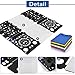 BoxLegend Version 3 Shirt Folding Board t Shirts Clothes Folder Durable Plastic Laundry folders Folding Boards Helper Tool for Adults and Children (Black&White)