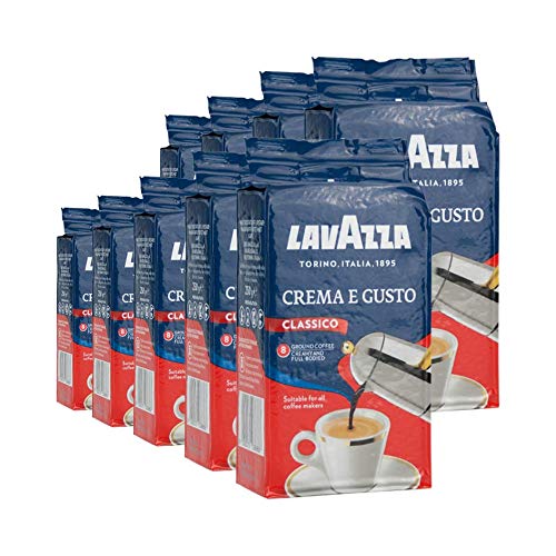 Lavazza Crema e Gusto, Café Molido, 9x 250g