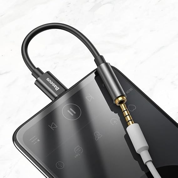 Baseus L54 Usb C AUX kulaklık Adaptörü Usb C 3.5 jack ses kablosu