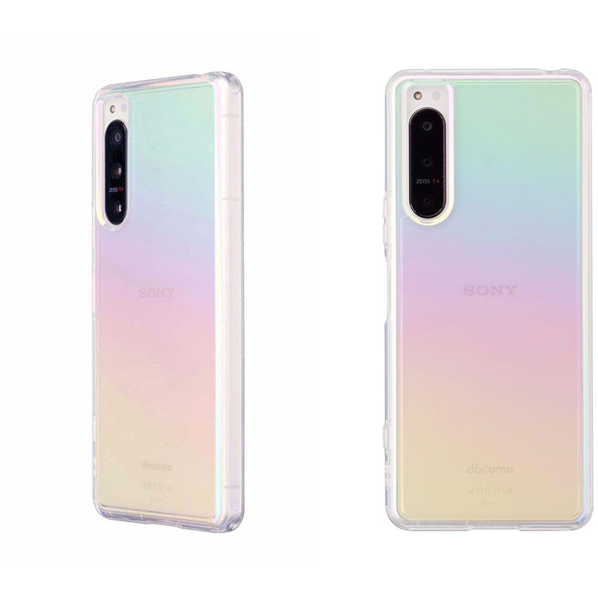 純正ケース付き Xperia 5 IV SO-54C Amazon.co.jp: ドコモ純正 Xperia 5 IV SO-54C ケース クリアオーロラ