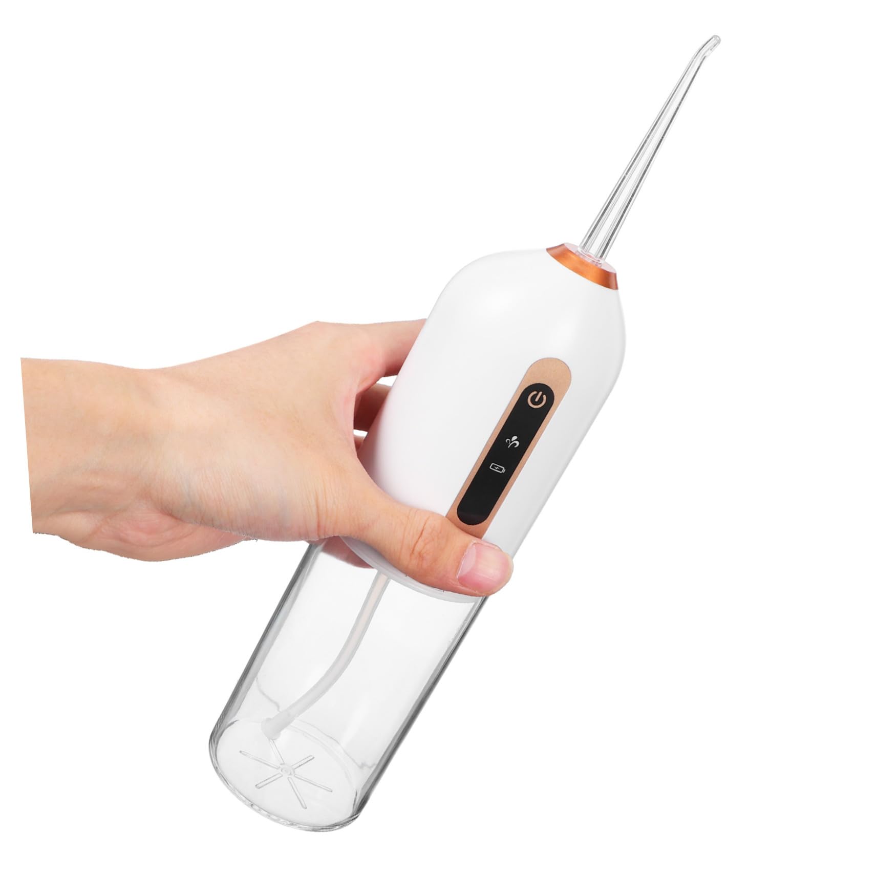 PLAFOPE Irrigador Bucal Portátil Recargable Hilo Dental de Agua Eléctrico Resistente al Agua para Limpieza Dental Casa Viajes Oficina