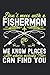 Produktbild Don´t mess with a fisherman: I Notebook I Notebook I Fishing I Fish I Angler I Fisherman I Fishing Rod I Bait I Fishing Hook I Dot Grid I a5 Notebook I Dotted I Writing pad I Diary I Gift