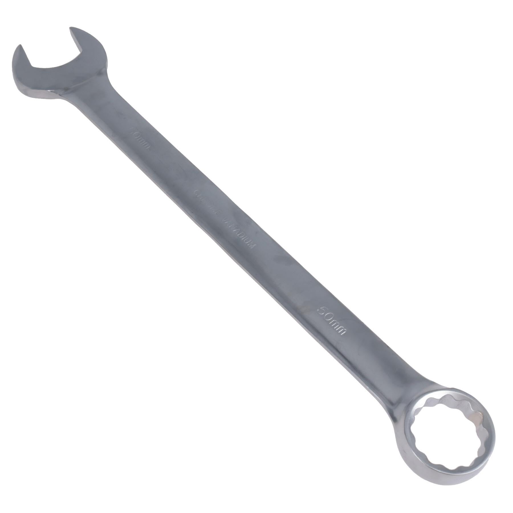 Ab Tools 50Mm Metric Jumbo Combination Spanner Wrench Ring And Open Ended Hgv