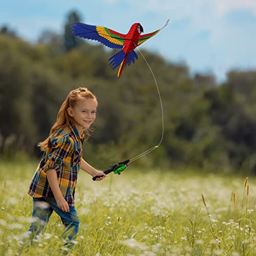 Mini Parrot Kite For Kids Ages 3-8, Kites For Toddlers Age 3-5 Easy To Fly For Boys And Girls, Beginner Kids Kite Beach Trip Park #TOP4