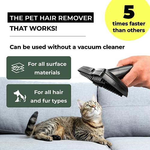 Vacuum Cleaner Attachment for Removing Pet Hair, Professional Cats & Dogs Hair Remover, Vacuum Cleaner Accessories, Universal Fit for Vac Cleaners 1 1/4-1 3/8 in (32-35 mm) Vacuum Cleaner Attachment for Removing Pet Hair, Professional Cats & Dogs Hair Remover, Vacuum Cleaner Accessories, Universal Fit for Vac Cleaners 1 1/4-1 3/8 in (32-35 mm)