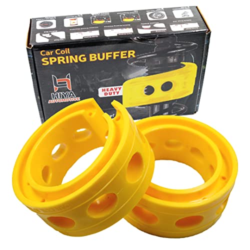 Hiya Automotive Heavy Duty Car Coil Spring Buffer For Increasing Car Height, Shock Absorber And Stabilizer Suspension Accessories, Series – C, [2 PIECE]