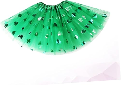 Miniatura 4 de ERINGOGO 1 disfraz de San Patricio, traje del día de San Patricio, vestido verde, disfraz de trébol, tutú verde, disfraz del día de San Patricio,