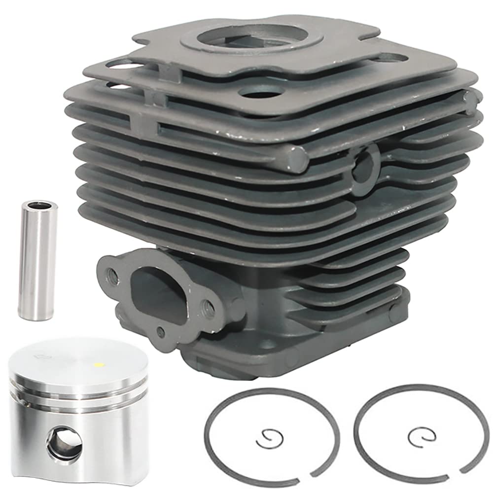 Realman 61212005B Kit de Anillo de pistón de Cilindro de 40 mm para Oleo Mac Sparta 37 38 370 380 381 EFCO 8370T 8371T 8731S DS3500T DS3800S DS3800T Stark-37IC Stark-38 Stark-3800S Cepillo Cortador