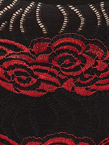 Image of Clovia Women's Pack of 2 Lace High Waist Hipster Panty