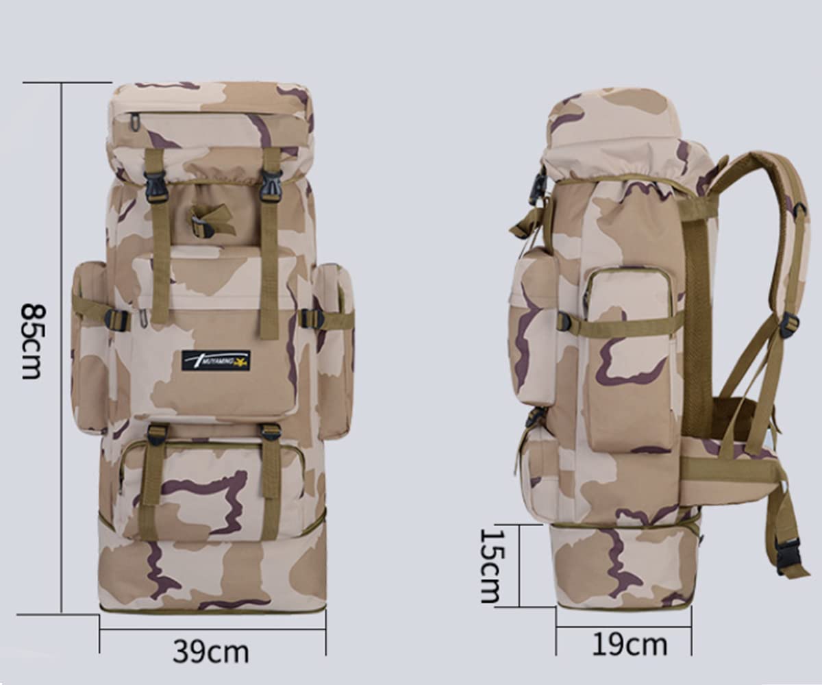 Eysee 60L Backpack, Nylon Backpack,Camping Hiking Backpack, Trekking Backpack, Men