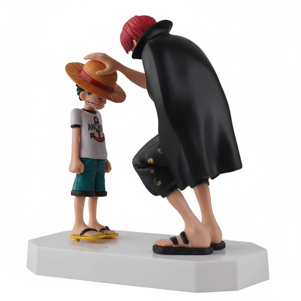 Offo Anime Action Figure Set 19cm Premium PVC Collectible Figurine Duo Display Toy, Detailed Lightweight Durable Model for Home Decor Office Desk Study Table Shelf Gift for Fans Kids and Collectors