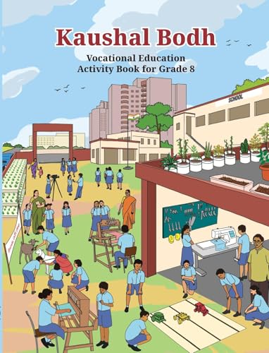 Image of NCERT CLASS 8 Kaushal Bodh - Vocational Education Activity Book Eng Med 885 2025-26 Edition