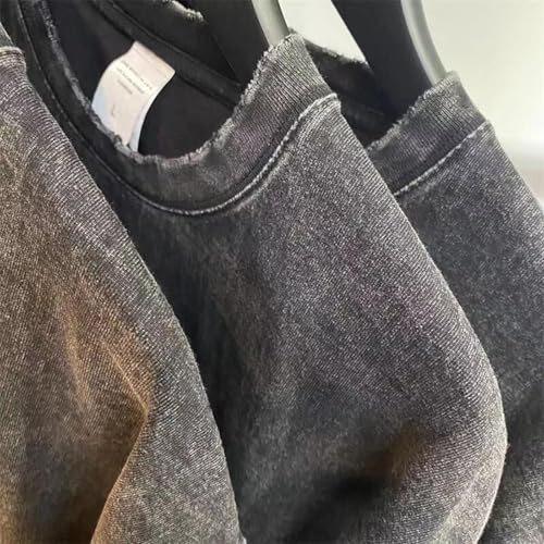 YJYP Washed Shirts Felix Bangchan Hyunjin Tshirt Unisex Vintage Tee Shirts3