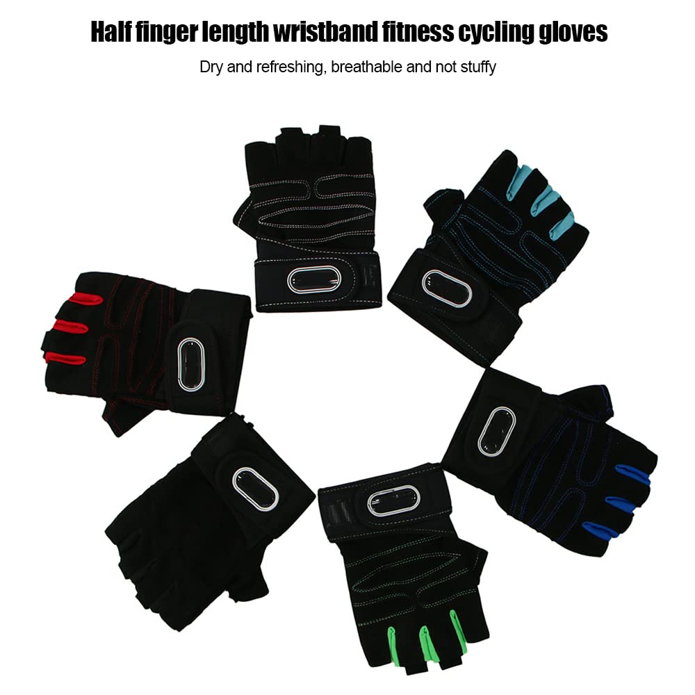 1 par de guantes de gimnasio, guantes de levantamiento de pesas, entrenamiento de culturismo, deportes, ejercicio, ciclismo, deporte, entrenamiento, guante para hombres y mujeres, naranja, XL