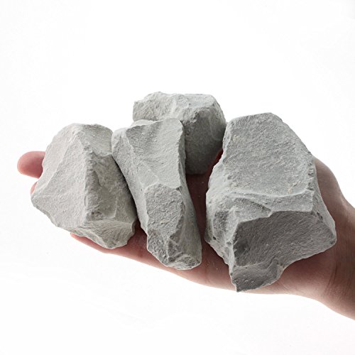 100% Natural Zeolite Rock - Chunks of 5 to 7cm Extra Large Natural Zeolite Rock, Mined From Japan (1.1lbs / 500grams) - Great for Odor Removal in Room, Use in Aquarium to Remove Ammonium