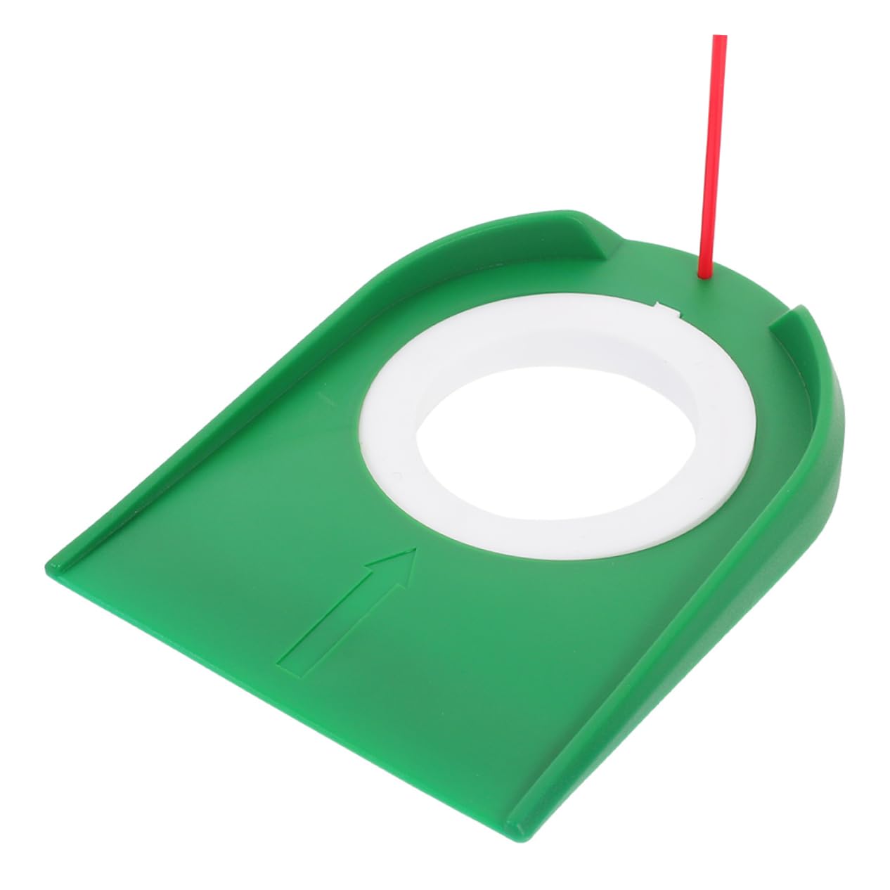 VANZACK Golf Putter Practice Indoor 9pcs Plastic Golf Putting Cup Numbered Flag Set Training Aid