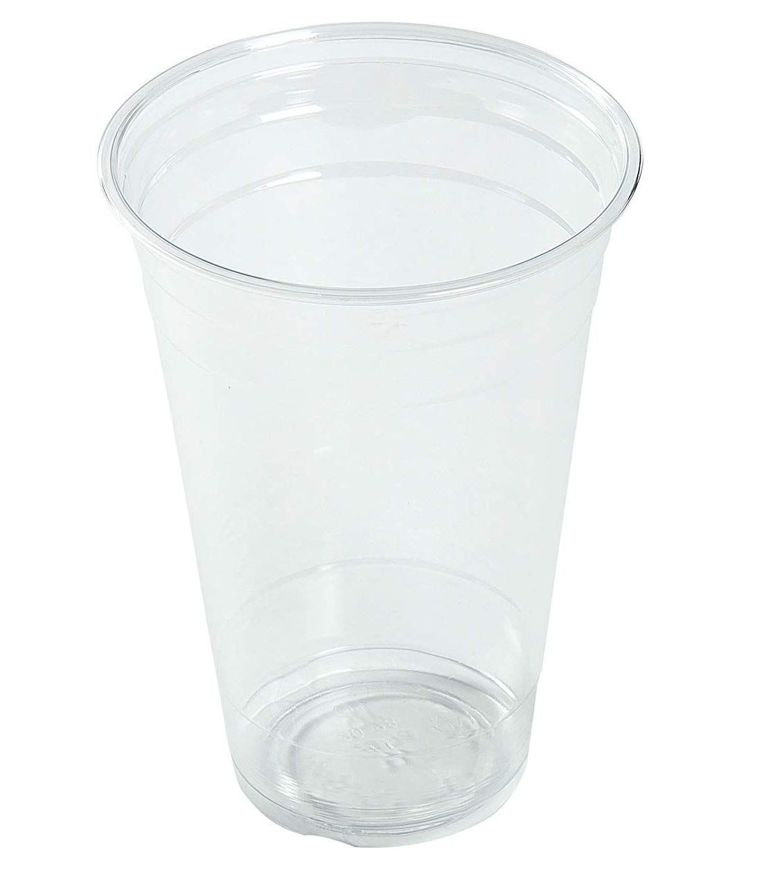 Harvest Pack Clear Plastic Disposable Cups -Pet Cup for Cold Drinks Iced Coffee Tea Juices Smoothies Slushy Soda Cocktails Beer Sundae Crystal Clear 16oz Cups