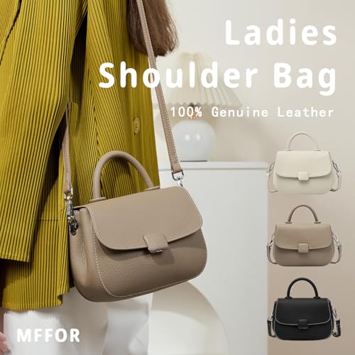 MFFOR ショルダーバッグ 本革 レディース 2way ハンドバッグ 斜め掛けバッグ ミニショルダー 軽量 コンパクト カジュアル シンプル おしゃれ 斜め掛け 肩掛け 手持ち 人気 通勤 の商品画像 1