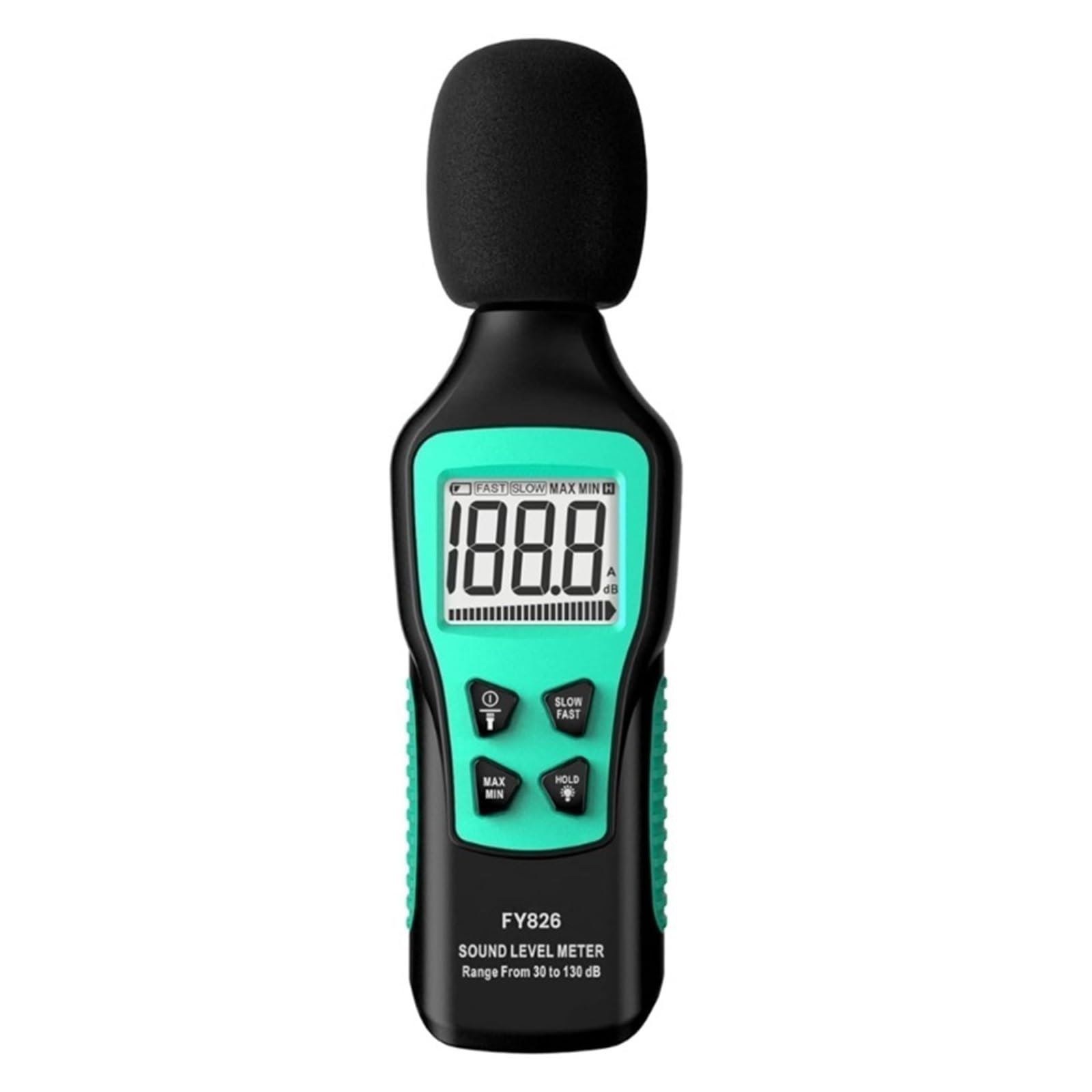 Digital Sound Decibel Meter Pressure Noise Level Tester Measurement 30~130dB Accurate Measurement