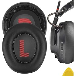Audífonos Gamer Jbl Quantum 600 Geekria QuickFit Almohadillas de repuesto de piel de proteína para auriculares inalámbricos JBL Quantum 600, almohadillas para auriculares, almohadillas de reparación (negro)