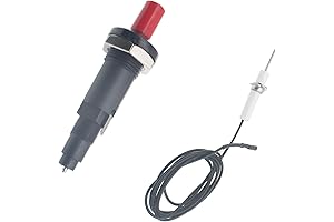 Universal Piezo Igniter Replacement with Spark Plug Wire for Gas Fireplace Oven Kitchen