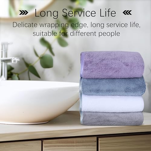 Cosy Family 6 Pack Ultra Soft Microfiber Absorbent Hand Towel, Silk Hemming Towels for Bathroom - Quick Drying - Perfect for Bath, Fitness, Gym, Shower, Hotel, and Spa - 16x28 Inch, Warm Color - Image 5