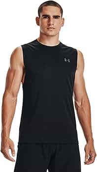 Amazon.co.jp: Under Armour メンズ ヒートギア ノースリーブ