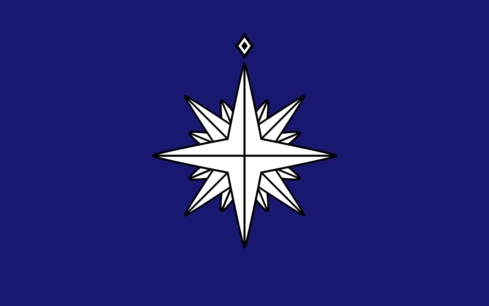 Drapeau Ensign Japanese Coast Guard grand format paysage pour mât