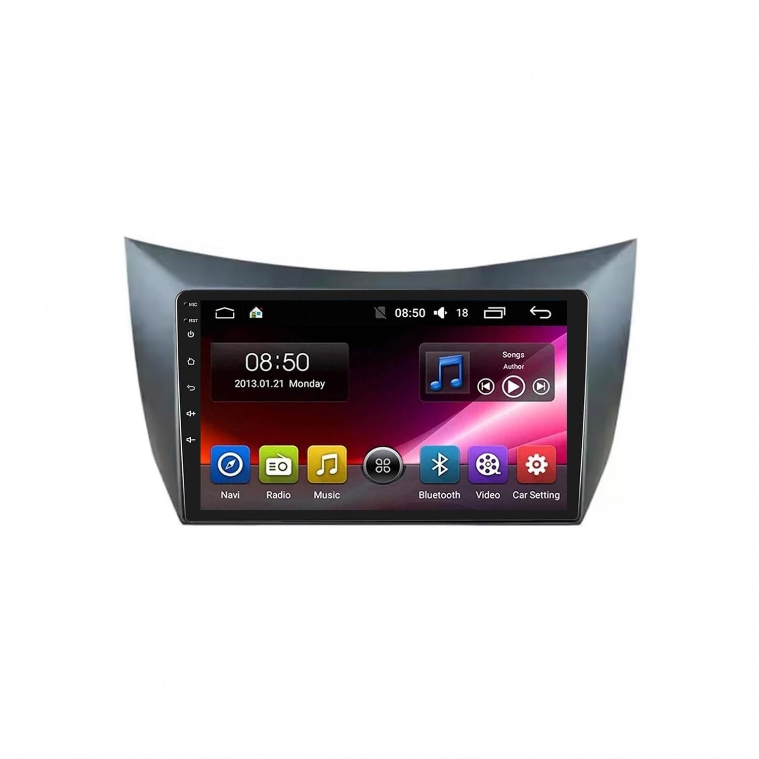Portatile Autoradio per Lifan 320 2008-2014 Android 15 9 Pollici Touch Screen Automatico con Wireless Carplay Android Auto Per, 8 Core 4G+64G