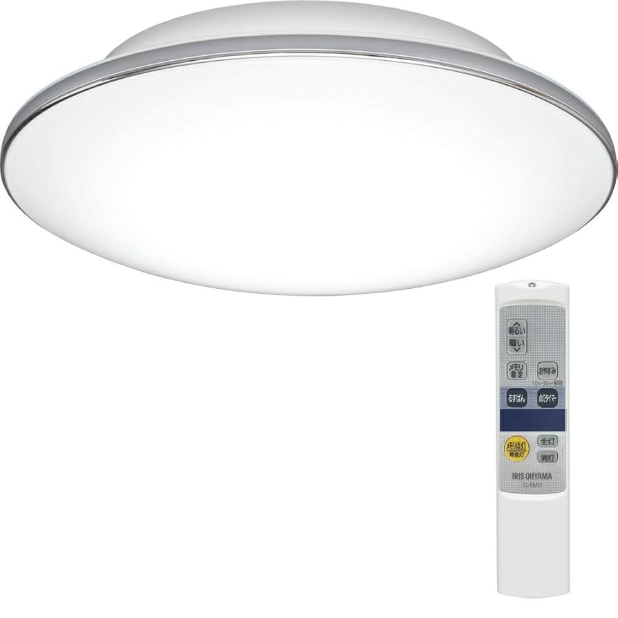 Amazon.co.jp: Iris Ohyama LED Ceiling Light, Metal Circuit