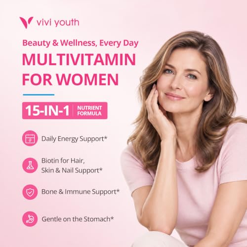 VIVI Youth 15-in-1 Multivitamin for Women 50+