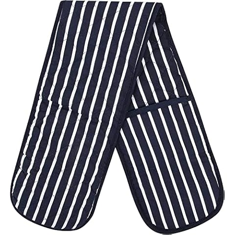 Molly Malou 100% Cotton Double Oven Gloves Cover