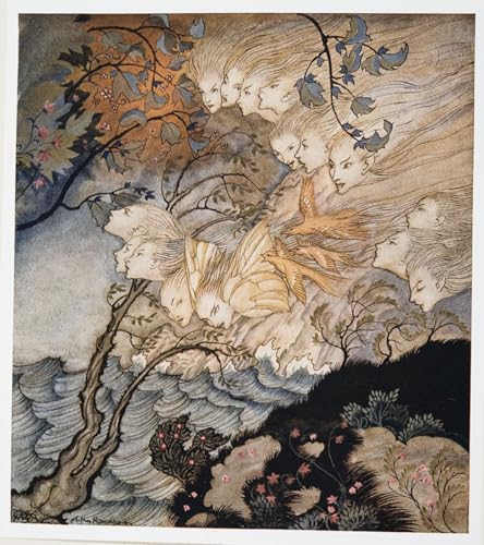 Impression d'affiches Arthur Rackham pour créer une ambiance cabinet de curiosités au salon