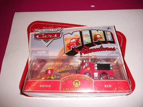 Disney Cars Mini Adventures Guido & Red (Red & Yellow)