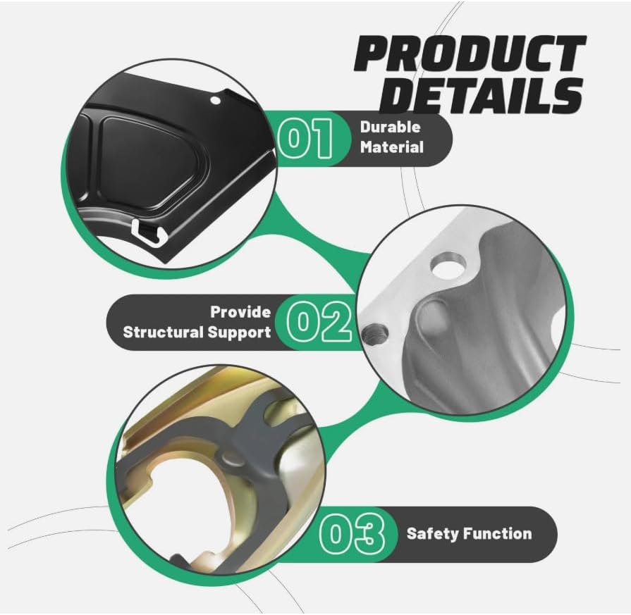 SBC BBC 11" Manual Clutch Appllications Bellhousing 1959-1988#3899621, Replacement for Chevy OEM