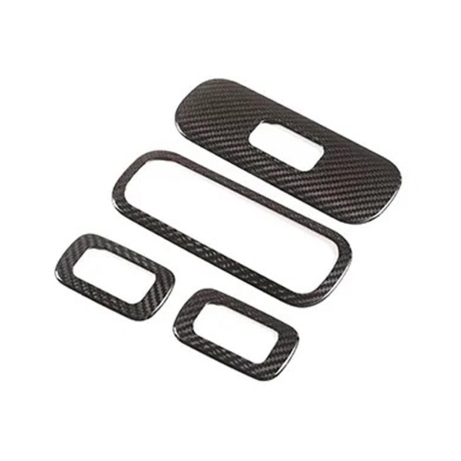 VNHLOTVJL Car Central Control Gear Shift Panel Window Lift Switch Cover Compatible for Mercedes-Benz G-Class G500 G63 W464 2019-2023 Dry Carbon Fiber(Type15)