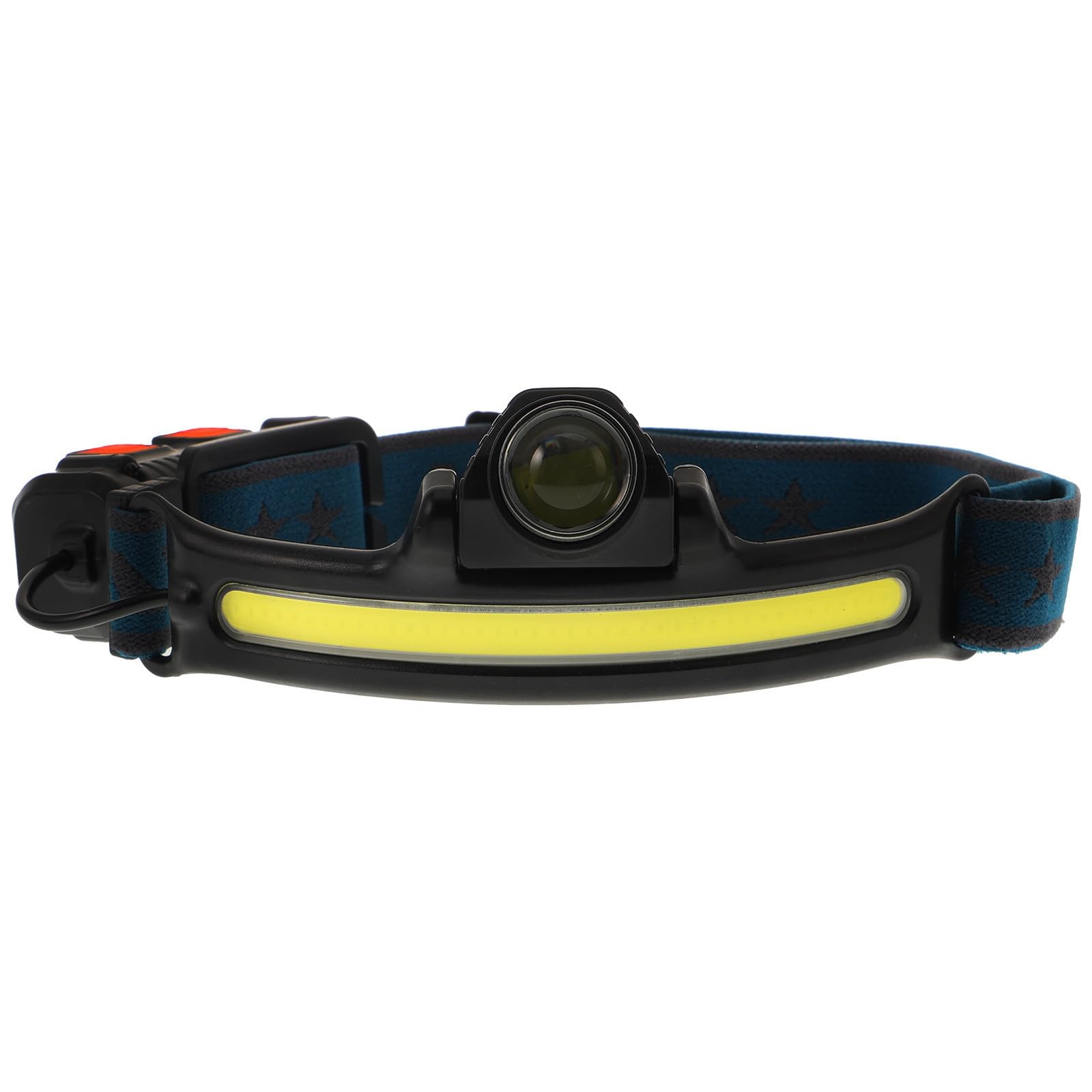 Linterna frontal banda resistente al sudor y sensor para evitar tocar botones a oscuras 8