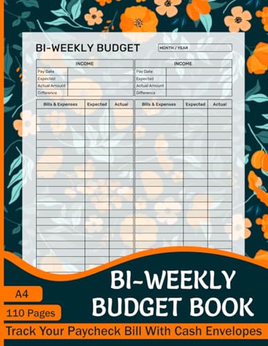 Biweekly Budget Book: A Simple Income and Expenses Tracker to Keep Your Finances in Check image 2