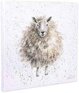 Wrendale Designs by Hannah Dale - The Woolly Jumper Print - Small Canvas Print - 200mm x 200mm