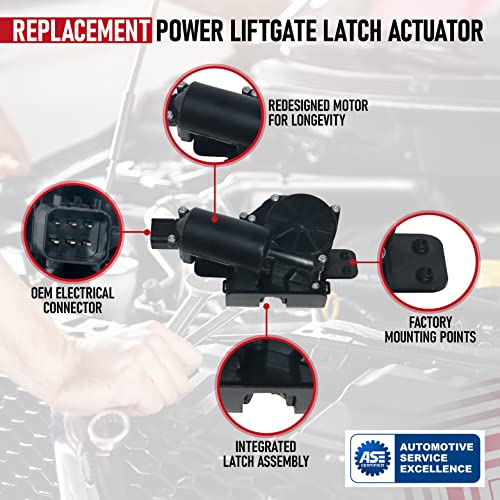 Power Liftgate Latch Lock Actuator - Replaces 13501872, 13581405, 931107 - Compatible With Chevy, Gmc And Other Gm Vehicles - Enclave, Escalade, Srx, Equinox, Suburban, Tahoe, Traverse, Acadia, Yukon #TOP3