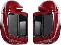 Vista 12 de Kit de carenados ventilados inferiores para Harley Davidson Touring Road Street Electra Glide 2014-2022 (azul superior)