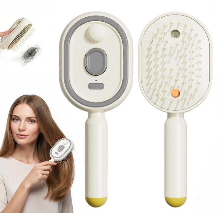 2026 now electric steam brush(Beige)