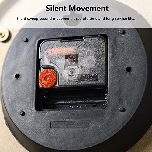 Ggoodd Light Luxury Atmosphere Ginkgo Leaf Wall Clock Mute Diy Large Wall Clock Modern Arabic Numerals Metal Material Home Office Decorations For Living Room Bedroom,A #TOP5