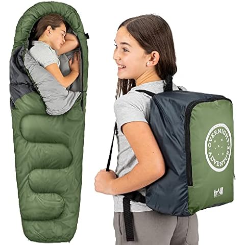 Trail Overnight Adventure Kids Mummy Sleeping Bag Cover